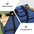 thumbnail image 2 of Phenofice 1Pcs Firewood Container Dark Blue Synthetic Material Wood Storage for Adults, 2 of 8