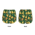 thumbnail image 5 of Lsque Pizza Printed Women's Running Shorts with Liner Pockets,Elastic Quick Dry Workout Athletic Gym Yoga Shorts,Womens High Waist Shorts-X-Large, 5 of 9