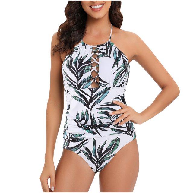 Bañador de una pieza para mujer, cómodo, liso, con almohadilla en el pecho, sin aros, Bikini OAVQHLG3B Store lin121212