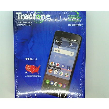 TracFone TCL LX 4G LTE Prepaid Smartphone - Walmart.com