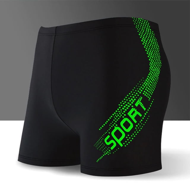 MYG Men Swimsuits Boxer Briefs Surfboard Boxer Trunks Sports Shorts Beach Swimwear