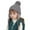 Grey, variant on CPNG Baby Boys Girls Fleece Lined Pompom Knitted Cute Pilot Hat Kids Faux Fur Trapper Winter Warm Hat Toddler Ushanka Earflaps Beanie Cap