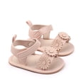 thumbnail image 2 of Tigivemen Toddler Sandals Girl Summer Sandal Dressy Baby Girls Flower Shoes Light Pink Size 3, 2 of 8