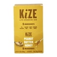 thumbnail image 5 of KiZE Life Changing Bar Peanut Butter Honey, 10 Bars, 1.5 oz (43 g) Each, 5 of 6