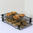 thumbnail image 3 of Shoreew Baking Sheet Stackers Reusable Trays Stacking Holder Space-Saving Baking Pan Stacking Clips Freeze Dryer Trays, 3 of 7