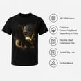 thumbnail image 5 of Bald Eagle American Flag Graphic T-Shirt, Patriotic Unisex Tee, 5 of 9