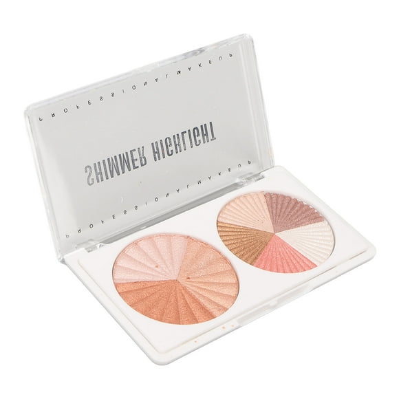 Paleta De Resaltadores Faciales, Polvo Iluminador Fino, 0,3 Oz, Para Uso Diario Para Niñas