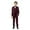 hwj# Wine144, variant on Newborn Boy Outfits Formal Suits Outfits 4 Piece Tuxedo Set Slim Fit Blazer Vest+Jacket+Pants +Bowtie For Kids Wedding Birthday Party Suit Teen Boy Dress Clothes,Burgundy,10-11 Years