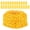 Yellow, variant on 120 Ft Plastic Chain Barrier with 50 S-Hooks, Heavy Duty Black PP Safety Chain for Driveway, Garden, Farm, Ranch.