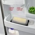thumbnail image 4 of SIGNORA WARE Plastic Butter Dish with Lid Butter Holder Storage Container, Black, 4 of 7