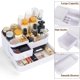 thumbnail image 3 of Organizador de cosméticos con cajón, organizador para el cuidado de la piel, organizador de tocador para brochas de maquillaje, sombra de ojos, loción, lápiz labial, esmalte de uñas y joyas., 3 of 5
