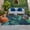 Green, variant on Tropical Plants Outdoor Rug 5x7 Ft, Non Slip Washable Area Rug, Summer Watercolor Green Palm Leaves Patio Rugs Carpet Runner, Large Floor Mat for Indoor/Outdoor Deck Porch Camping