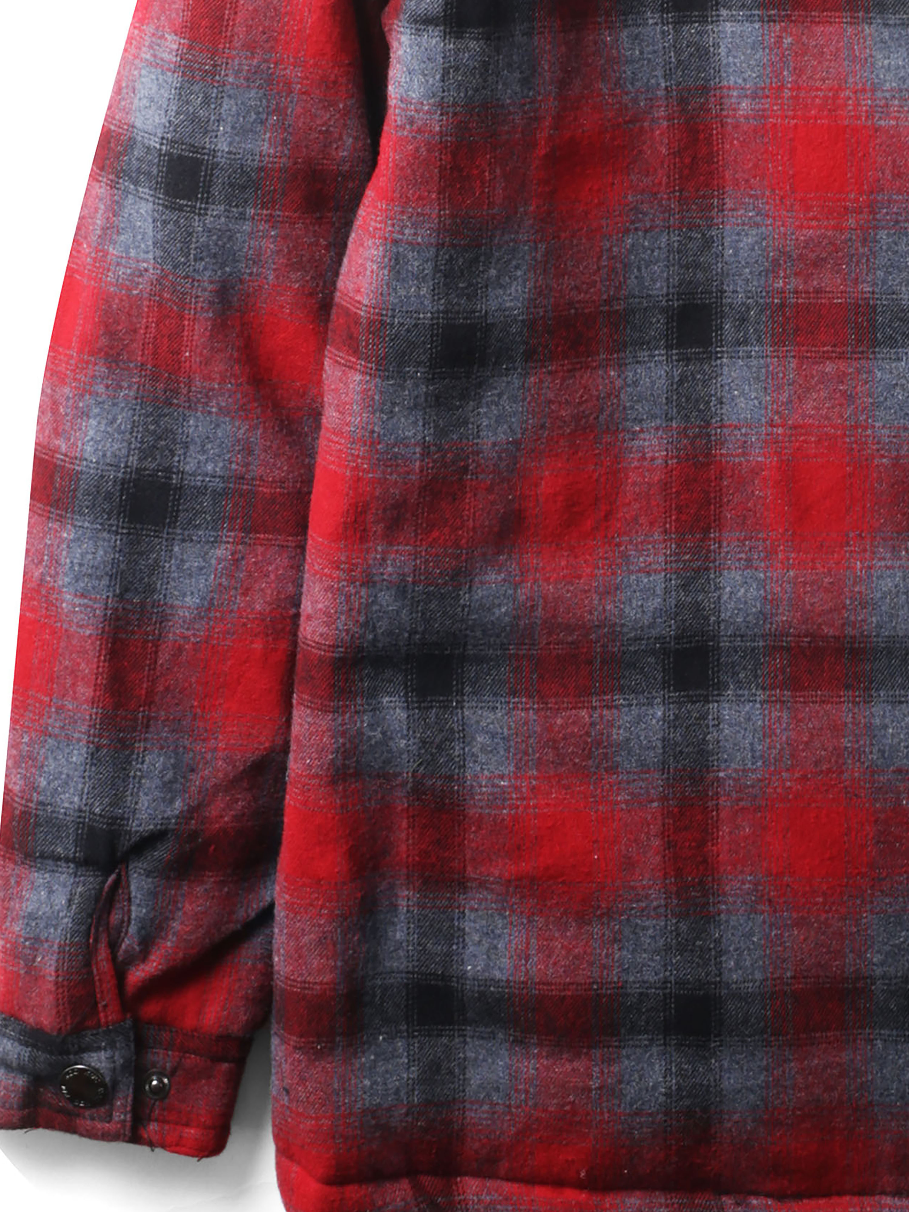Ma Croix Mens Quilted Lined Flannel Shirt Hooded Winter Lumberjack ...