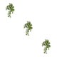thumbnail image 1 of Plantas Falsas de Pared Mini Planta Artificial Advancent Hoja de Simulación Verde, 1 of 6
