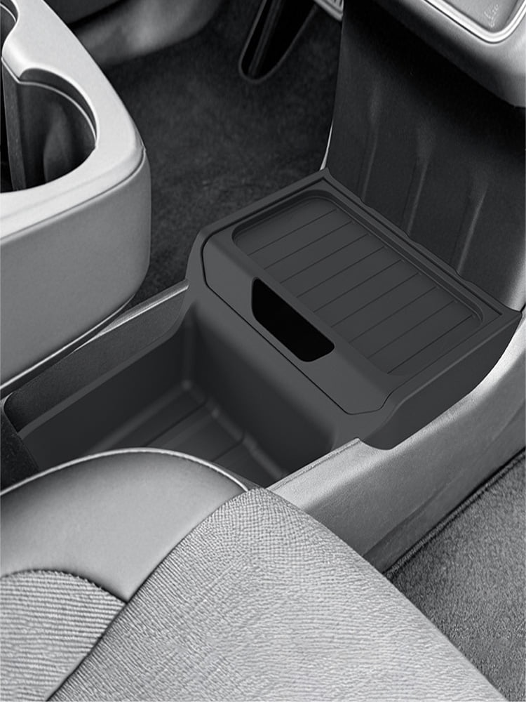 Hersfrd Lower Center Console Organizer Tray for Tesla Model Y Juniper Standard 2025 2026 Interior Storage Insert Tray for Model Y 2025 2026 Accessories