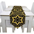 thumbnail image 4 of SKYSONIC Table Runner Ornamental Pattern Washable Table Cloth Runner for Holiday Home Wedding Table Top Decoration 13x90 Inches, 4 of 5