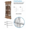 thumbnail image 3 of Vintage Farmhouse Blackout Curtains, French Door Curtains for Door Window, Retro Home Text Country Star Wooden Privacy Drapery for Patio/Sidelight Doors, 1 Panel with Tieback, 54 x 40 Inches, 3 of 6