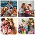 thumbnail image 4 of MINKUROW Retro Bluetooth Speaker,Vintage Decor,Small Wireless Bluetooth Speaker,Cute Old Fashion Style for Kitchen Desk Bedroom Office Party Outdoor Kawaii for Android/iOS Devices (Blue), 4 of 7