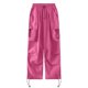 thumbnail image 4 of Pantalones cómodos de jogger para mujer: bolsillos, poliéster, cintura elástica, tallas S-XXXXXL, 95-102 cm de largo, ropa informal/de trabajo, fácil cuidado., 4 of 4