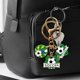 thumbnail image 5 of Llavero con colgante de fútbol | Adorno metálico para coche y recuerdo para aficionados al deporte | Regalo y recuerdo para aficionados al fútbol, 5 of 5