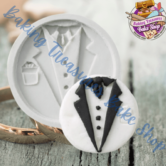Groom Topper Silicone Mold