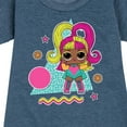 thumbnail image 3 of LOL Surprise! Dolls - Glow Grrrl Retro Styled - Toddler & Youth Girls Fleece Dress, 3 of 5