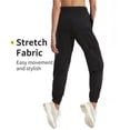 thumbnail image 3 of Pantalones deportivos cargo PULI para mujer, cintura alta, talla S, 3 of 6