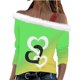 thumbnail image 2 of Xuyuer Valentine Shirt Women Love Heart Graphic Sloping Shoulder Suspender Shirt Funny Valentine's Day Gift Shirts Love Tops, 2 of 7
