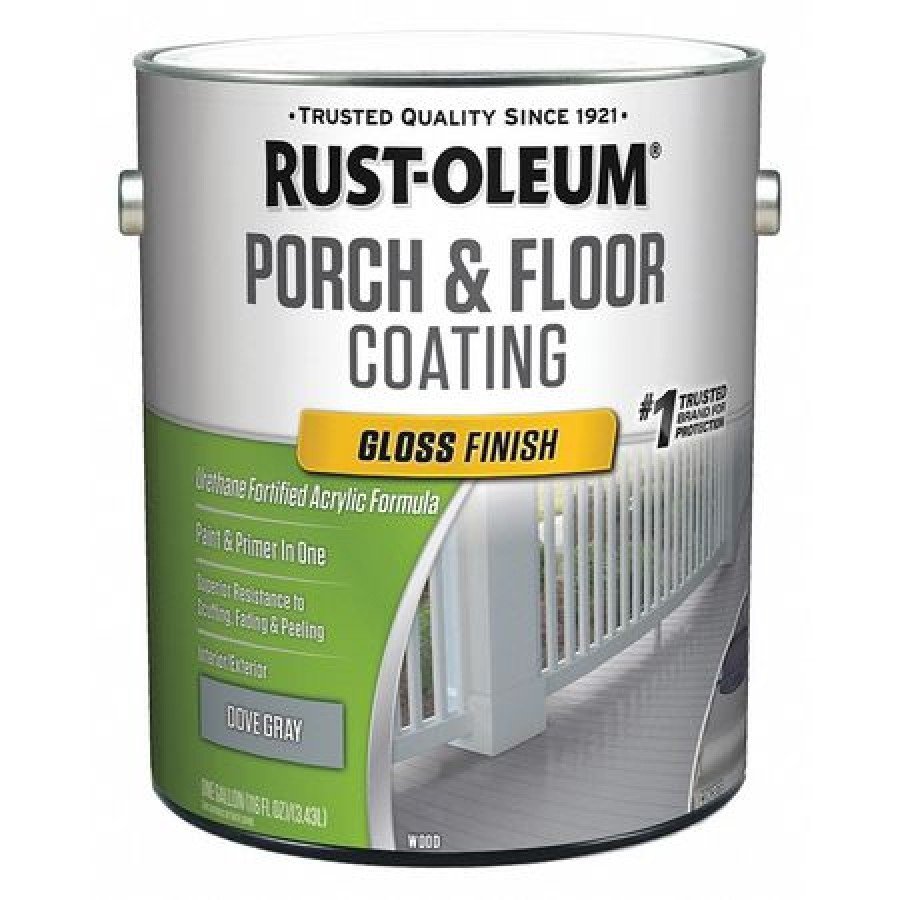 RUSTOLEUM 320473 Floor Coating Urethane Modified Acrylic 1 gal., Gloss