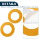 thumbnail image 5 of Calcomanía reflectante de parachoques Unique Bargains, patrón de ojos de ángel en rectángulo fluorescente naranja y amarillo, decoración personalizada para coche, 5 of 7