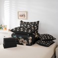 thumbnail image 4 of Erosebridal Cartoon Koala Bedding Queen Size,Kawaii Wildlife Comforter Sets with Sheets,Breathable Reversible Bedding Sets Queen Size,Animal Decoration,7 Pieces, 4 of 5