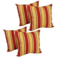 thumbnail image 2 of Blazing Needles 17-inch Square Solid Polyester Outdoor Throw Pillows (Set of 4), 2 of 3