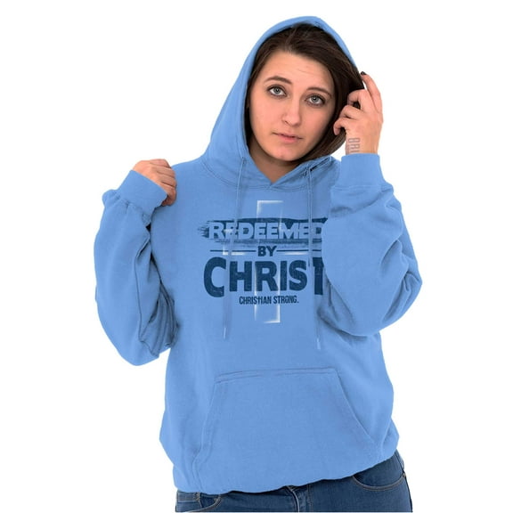 Christ Sacraficed Religious Christian Hoodie Sweatshirt Women Men Brisco Brands S
