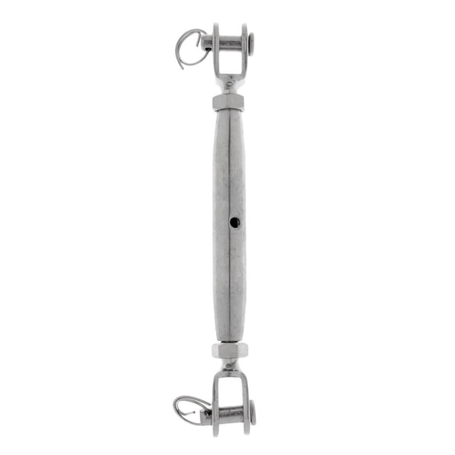 facefd Marine 304 Stainless Steel Jaw/Jaw Closed Body Turnbuckle Rigging Screw 8mm