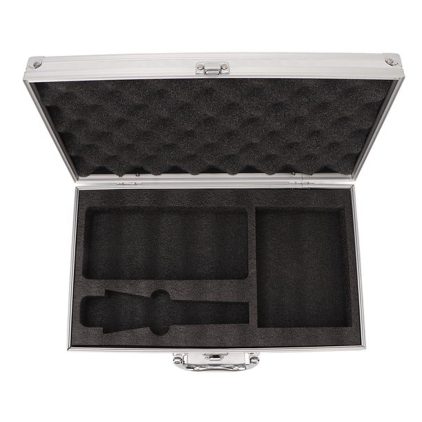 Caja De Almacenamiento De Aluminio, Caja De Almacenamiento De Herramientas De Alta Resistencia Cierre De Hebilla De Gran Capacidad Resistente A Colisiones Con Asa Para Uso ANGGREK Aluminum Tools Storage Box