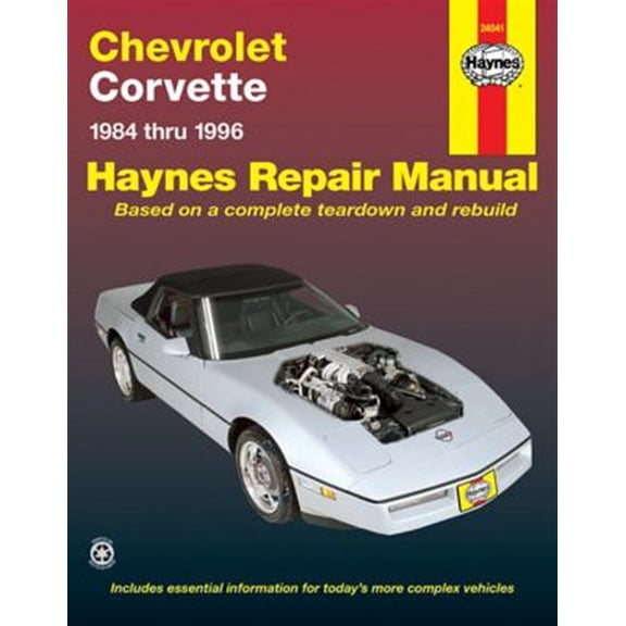 Pre-Owned Chevrolet Corvette (84-96) Haynes Repair Manual ^