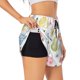 thumbnail image 1 of Balery Easter Egg3 Pantalones cortos deportivos para mujer con forro y dos bolsillos, elásticos, para entrenamiento, gimnasio, yoga-Small, 1 of 7