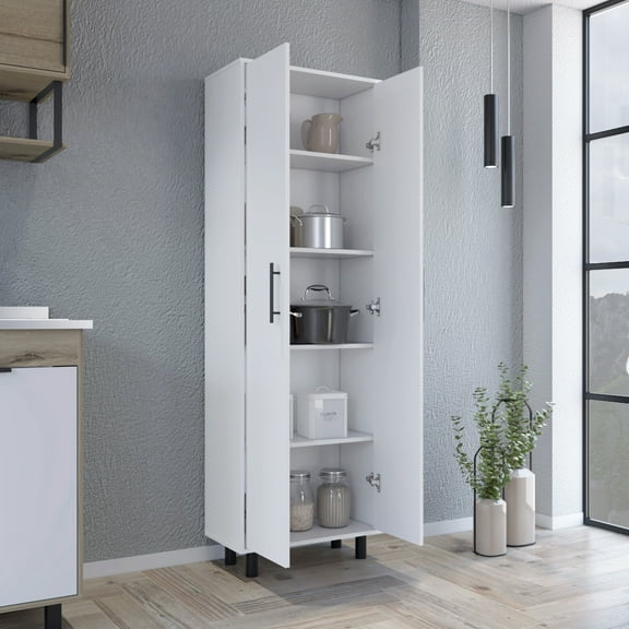 Shelf In White, 5 Shelves For An Efficient Home Organization 5-shelf White , Improve Your Home's System