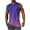 Purple, variant on Muscle Shirts For Men Qiggri Men Casual Fashion Printing Pullover Round Neck Sports Tank Tank Tops Men
