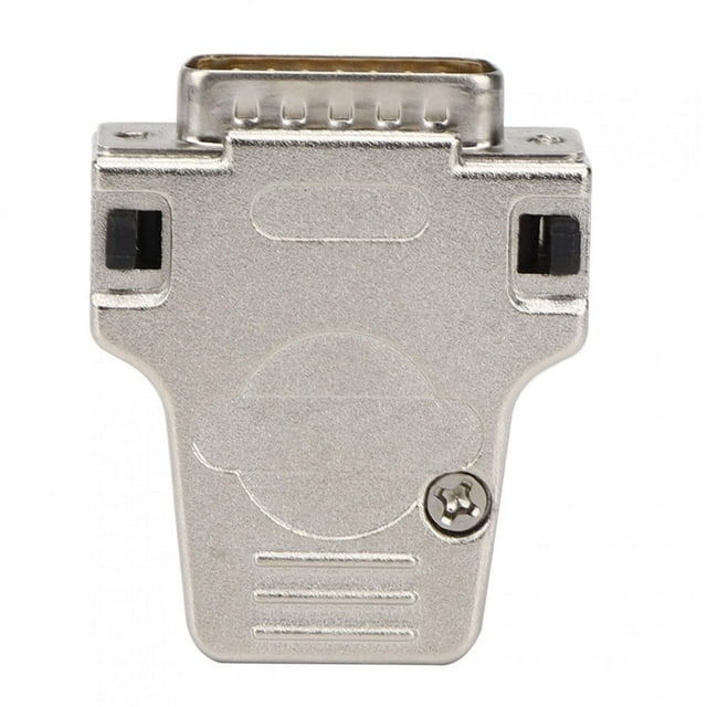 D SUB Serial Connector, D SUB 15Pin Serial Connector Flame Retardant Electronic Components Stable Reliable For Home For Office For Industry