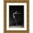 thumbnail image 1 of Levi, Avshalom 23x32 Gold Ornate Wood Framed with Double Matting Museum Art Print Titled - Dance Body  4, 1 of 4