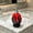 Black and red, variant on Heart-Shaped Hand Soap/Lotion Dispenser, Gothic-Style Bottle, Spooky Bathroom Liquid Dispenser, Spooky Gift for Friends, Bathroom Countertop Decoration,Black and red