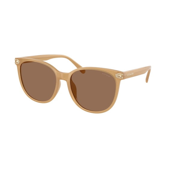 Sunglasses Coach HC 8414 BD 585473 Cw428 Milky Tea Brown Solid