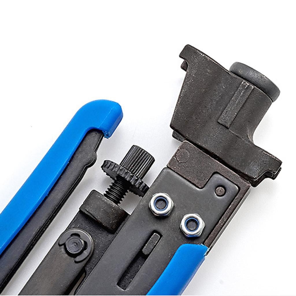 CEORPER F Connectors Crimping Pliers Coax Compression Tool Coaxial Cable Cold Press Clamps RG59 RG6 Cable TV Crimper Tool
