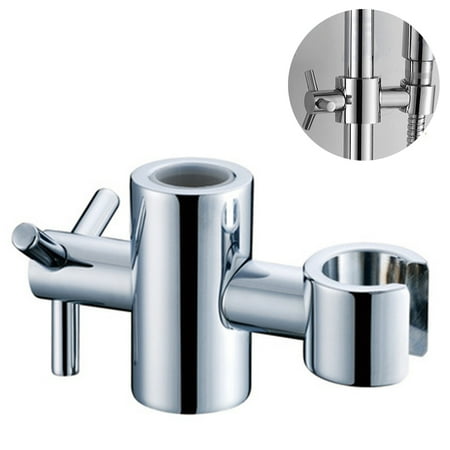 

Hand Shower Bracket Replacement For Sliding Bar Height And Angle Adjustable. Shower Head Bracket Made Of Solid Brass Silver 24Mm / 25Mm