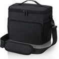 thumbnail image 1 of Boîte à Lunch pour Hommes Enfants Sac à Lunch Femmes Sac Isotherme Refroidisseur de Lunch Lunchbox pour Adultes Sac à Lunch Réutilisable Seau Noir Lncuh Travail, Noir Classique, 1 of 6