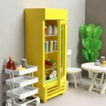 thumbnail image 2 of Mini Réfrigérateur de Maison de Poupée Modèle 1 12 Échelle Réfrigérateur Miniature de Maison de Poupée Décor Réfrigérateur en Bois, 2 of 9