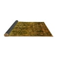thumbnail image 2 of Ahgly Company Indoor Square Oriental Yellow Industrial Area Rugs, 7' Square, 2 of 4