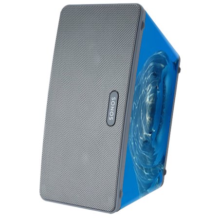 Skin Decal Wrap Compatible With Sonos PLAY 3 cover Sticker Design skins Shark