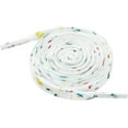 thumbnail image 1 of Zhengup Unisex Flat Shoe Laces Splatter Painted Fun Shoelaces for Sneakers 2 Pairs, 1 of 4